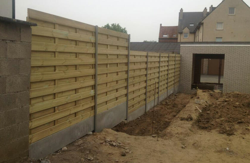 Tuin omheining laten plaatsen